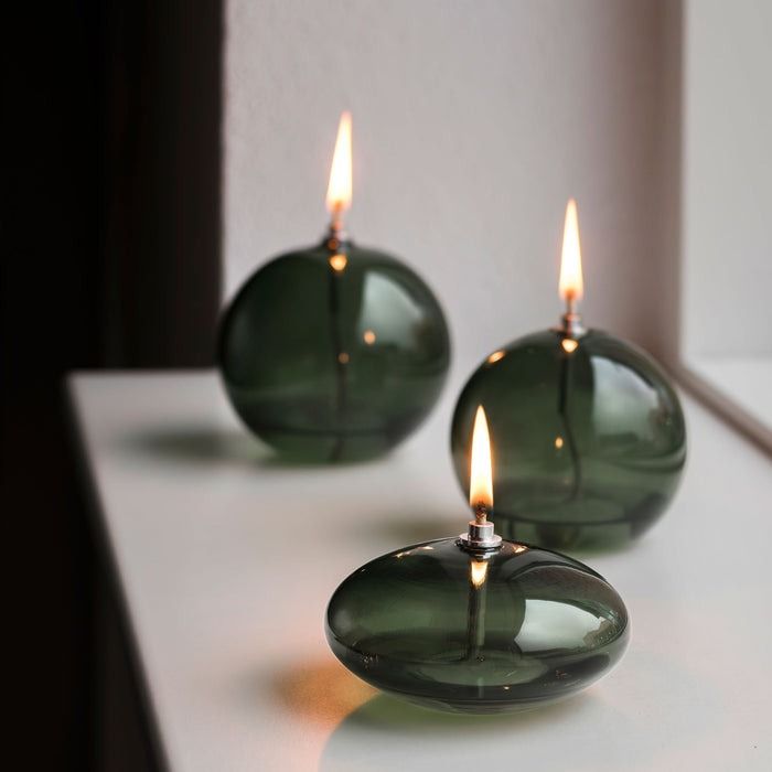 AURA oil lamp, medium groen