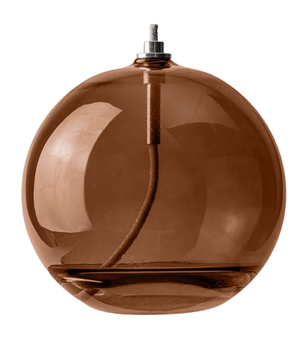 AURA oil lamp, large amber