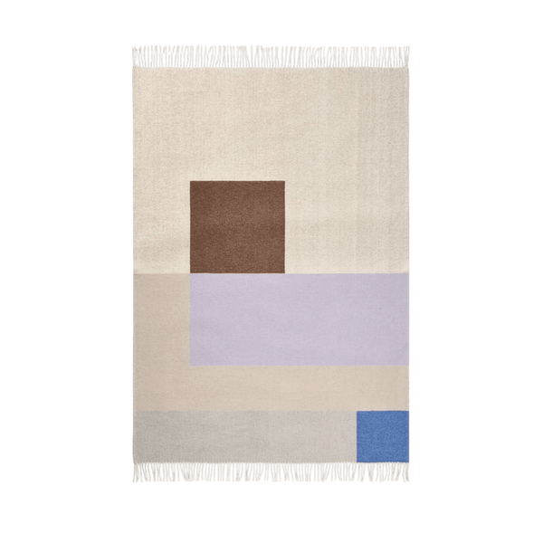 BRICK throw 125x190 Lila