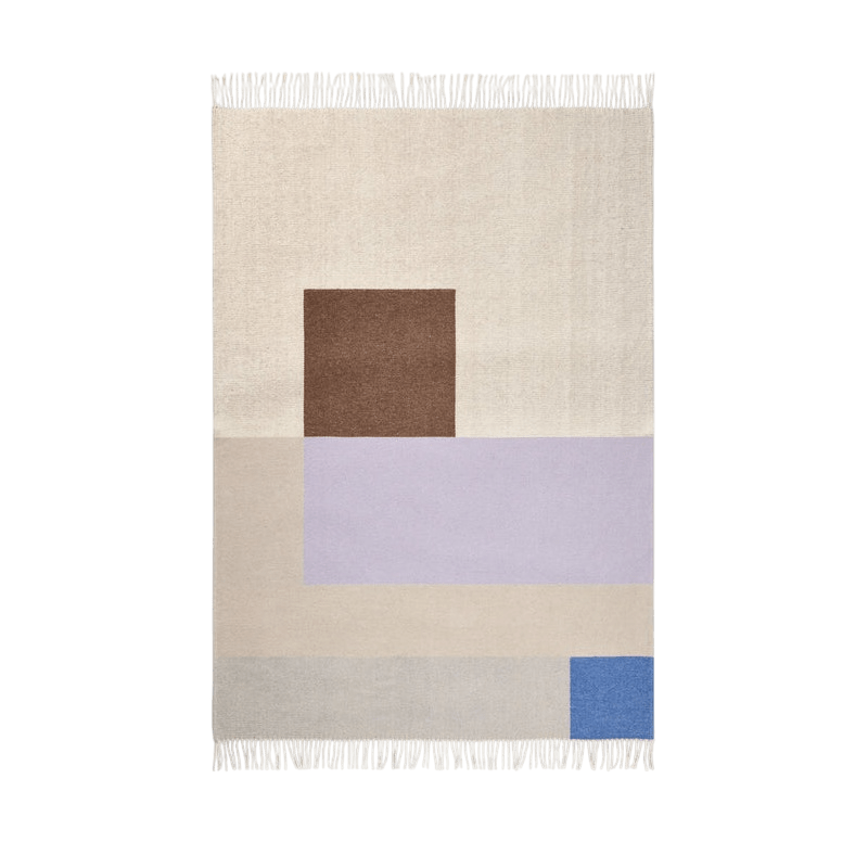 BRICK throw 125x190 Lila