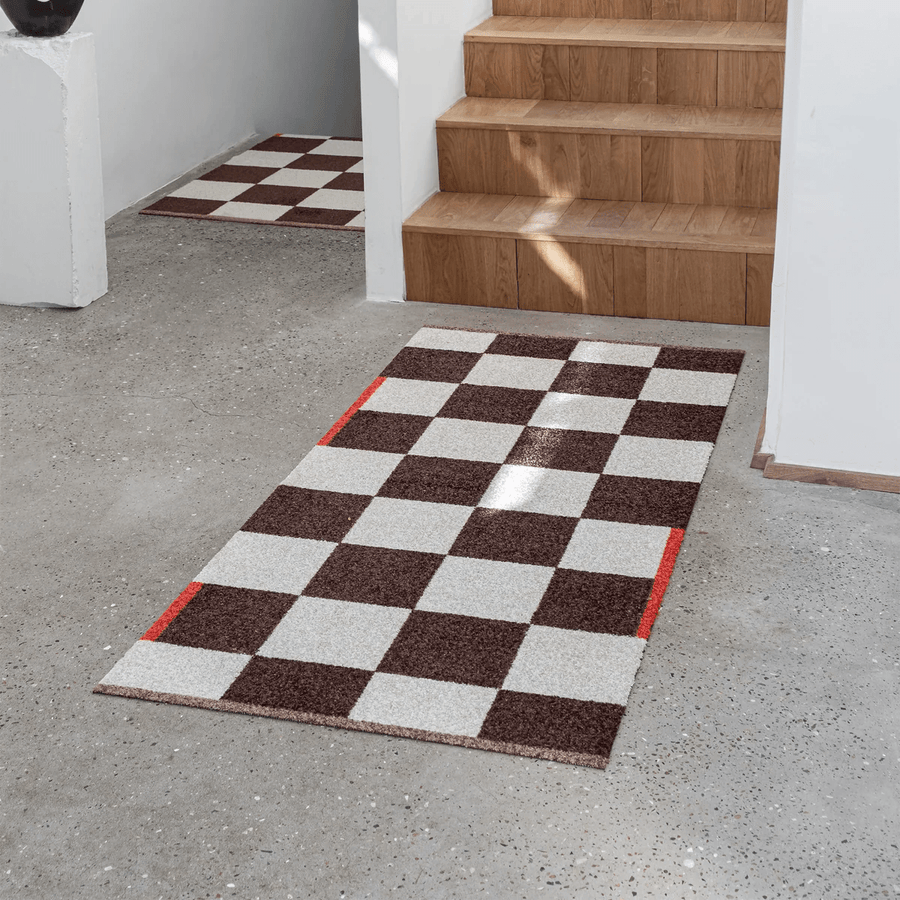 SQUARE all-round mat, small bruin