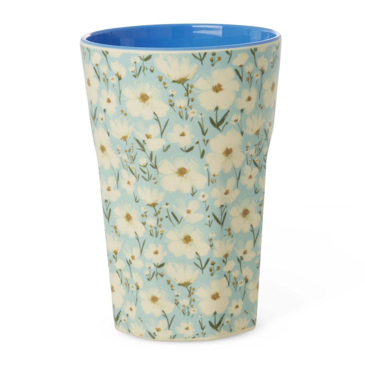 Melamine Cup with Summer Bloom Print - Tall - 400 ml