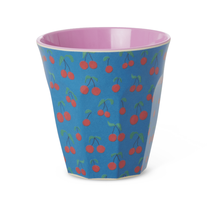 Melamine Cup with Cherry Love Print - Medium - 250 ml