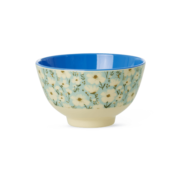 Melamine Bowl with Summer Bloom Print - Small - 300 ml