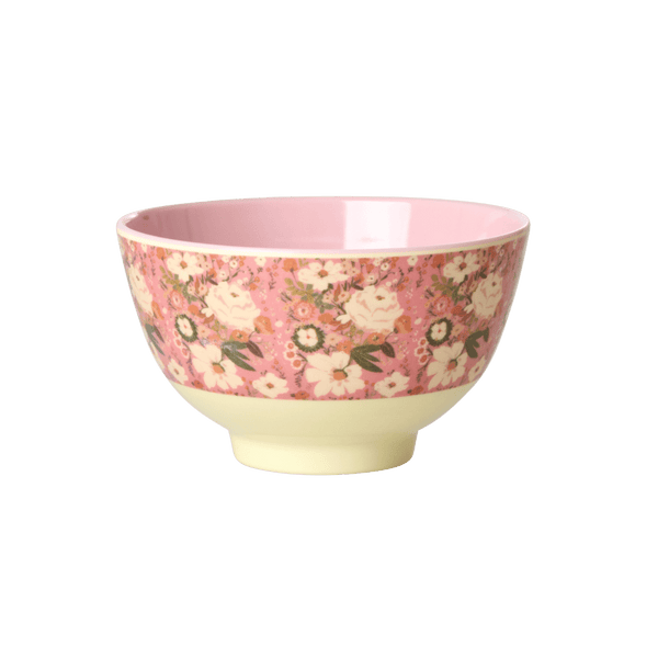 Melamine Bowl with Alison Flower Print - Small - 300 ml