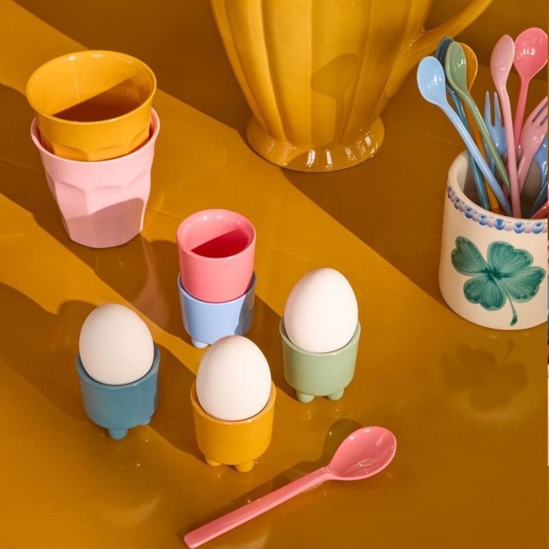 Melamine Egg Cups in All You Need is Love and… Colors - 6 pack