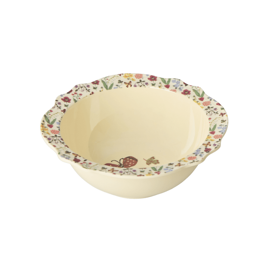 Melamine Vintage Bowl with Nathalie Lété Print - Small - 250 ml