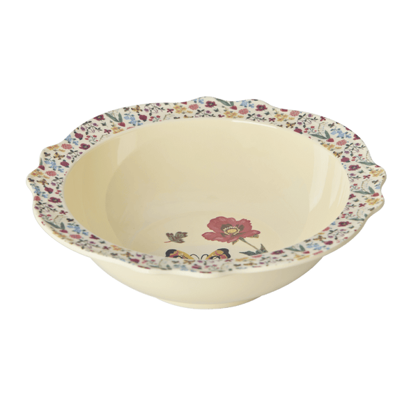 Melamine Vintage Bowl with Nathalie Lété  Print - Large -750 ml