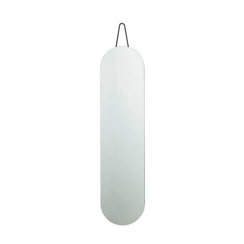 Wall mirror A-Wall Mirror 120x30 Black