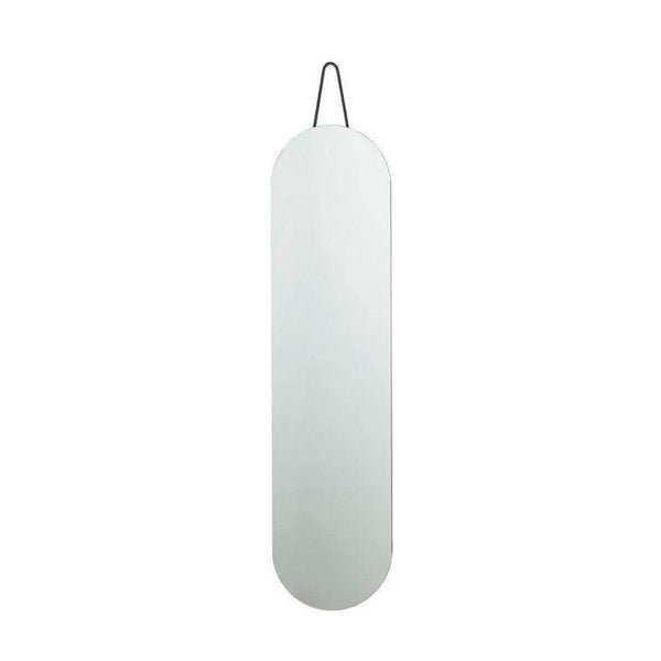 Wall mirror A-Wall Mirror 120x30 Black