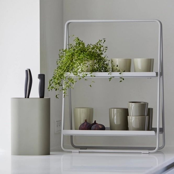 Shelf unit A-Table 58 cm Soft Grey