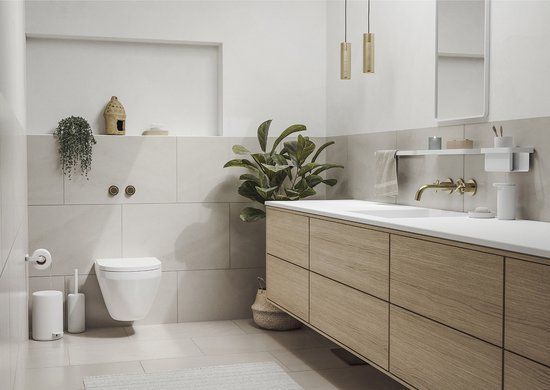 Toiletroll holder Rim White