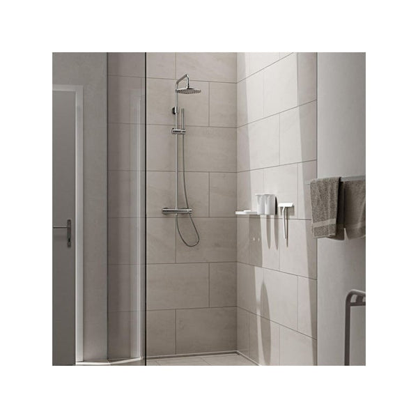 Wiper w. holder Rim 22cm White