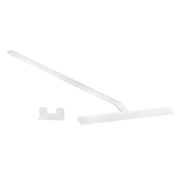 Wiper w. holder Rim 30cm White