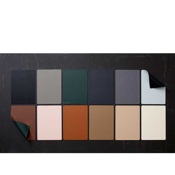 Placemat 46x33 4 pcs Pine green/Dark brown