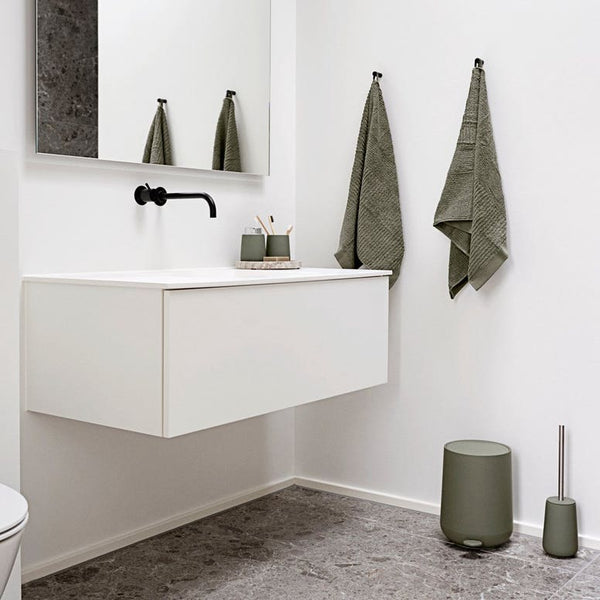 Toilet brush Nova Olive green