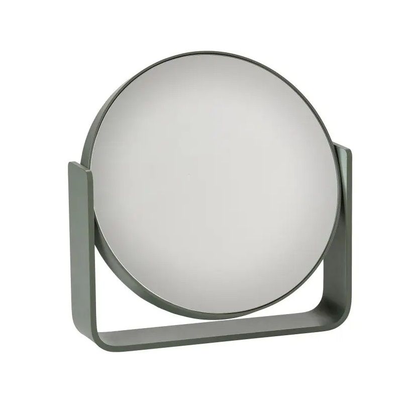 Table Mirror w. 5x magnification Ume Olive green