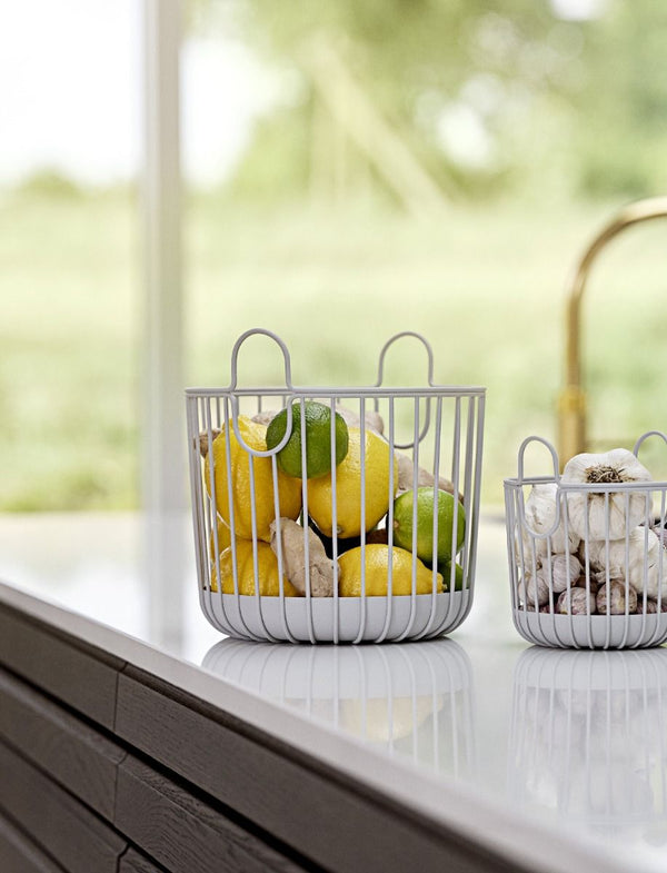 Basket Inu 10.5 x 13.5 cm Soft Grey