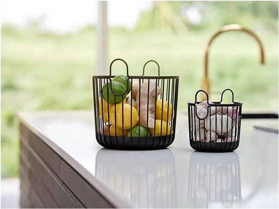 Basket Inu 20 x 20 cm Black