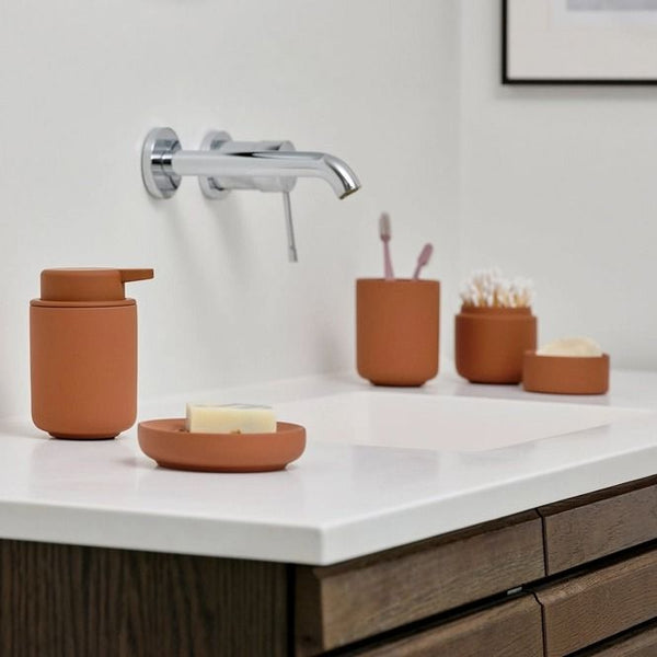 Toothbrush Mug Ume Terracotta