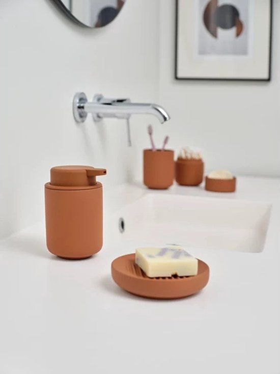 Soap dish Ume Terracotta