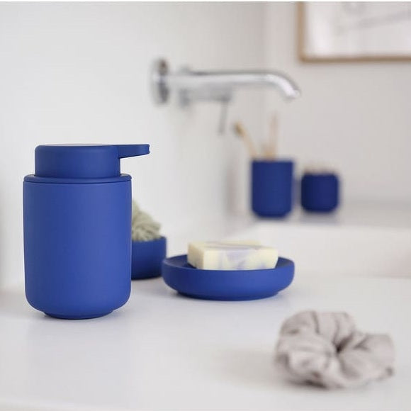 Soap dispenser Ume Indigo Blue