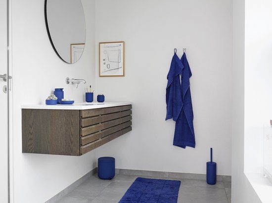 Toilet brush Ume Indigo Blue