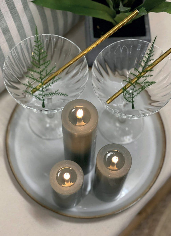 Sand led candle 75 * 15 cm