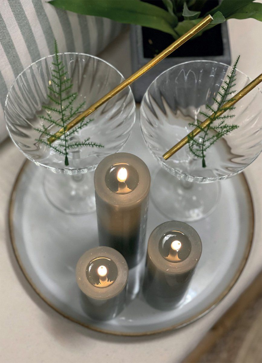 Sand led candle 75 * 15 cm