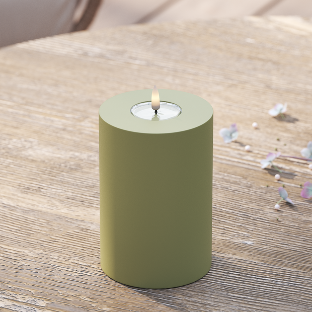 LED stompkaars outdoor 10x15 cm olijfgroen