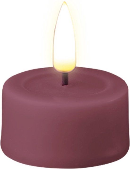 Real Flame Tealight 2 pcs Magenta