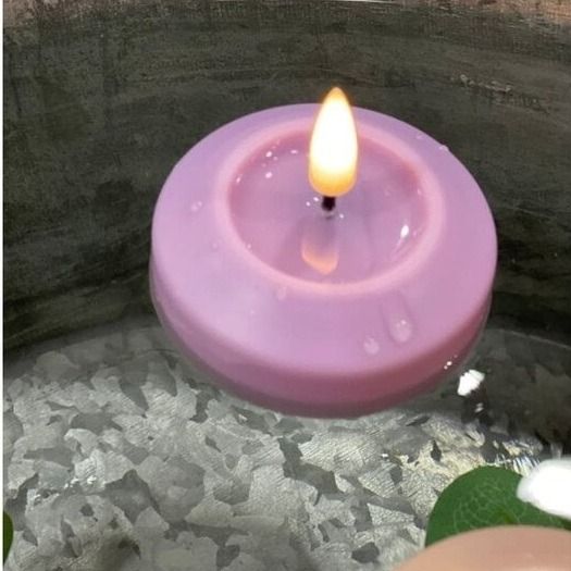 Lavender Floating candles Tealight Ø6,1