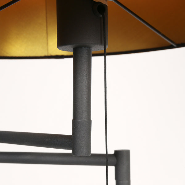 Vloerlamp Bella 5894ZW Zwart