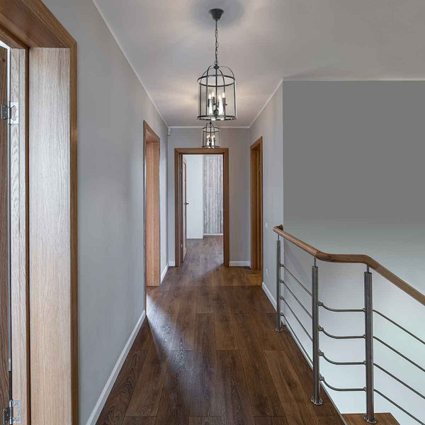 Hanglamp Pimpernel 5972ZW Zwart Ø25 4 x een E14 fitting