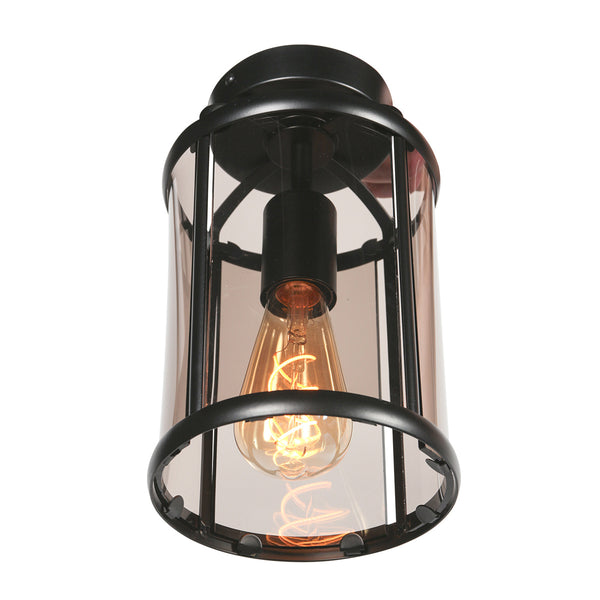 Plafondlamp Pimpernel 5973ZW Zwart Ø16 E27 fitting