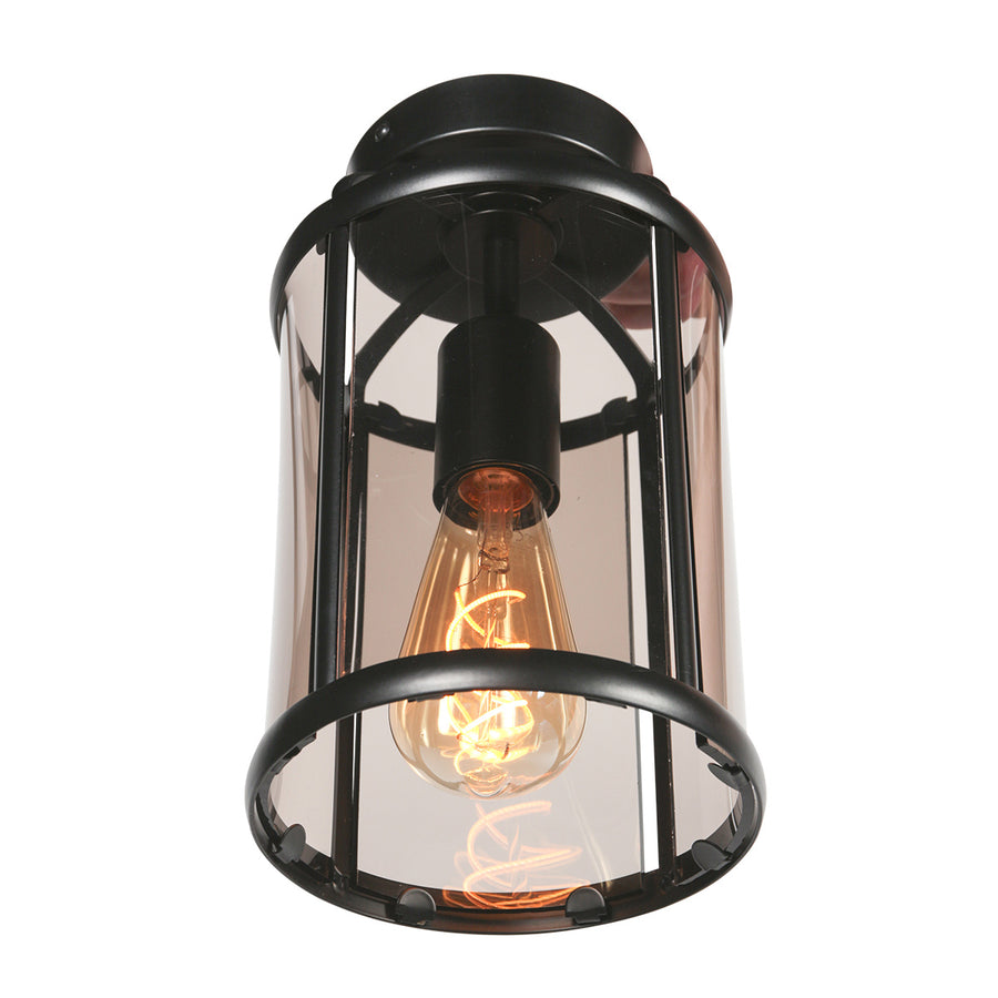 Plafondlamp Pimpernel 5973ZW Zwart Ø16 E27 fitting