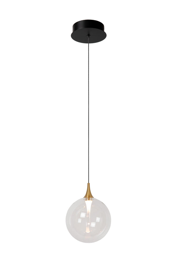 Lucide GISELA dimbare LED-hanglamp Ø 16 cm, 5 W, transparant