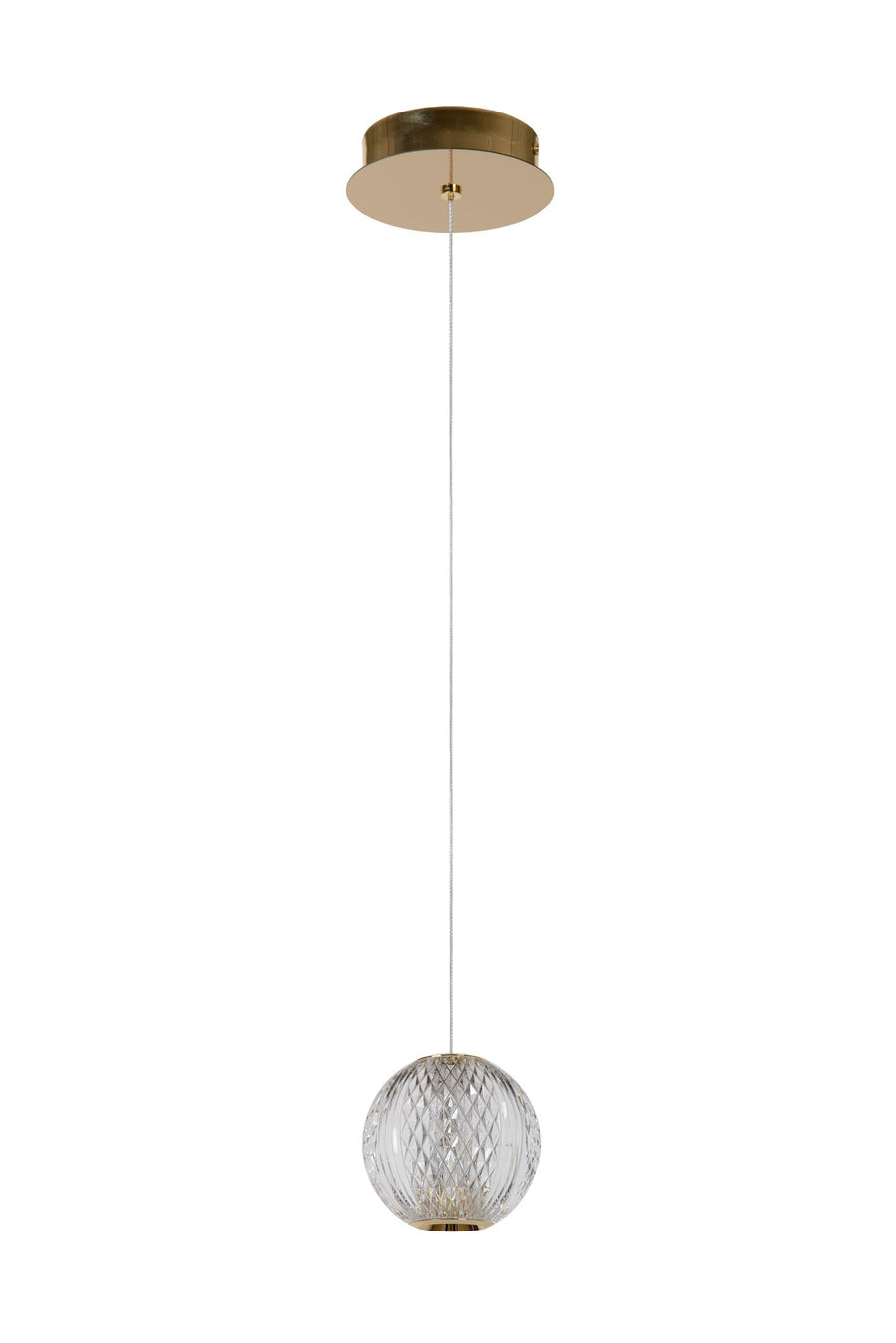 Lucide CINTRA LED-hanglamp Ø 14 cm, 5,7 W, transparant