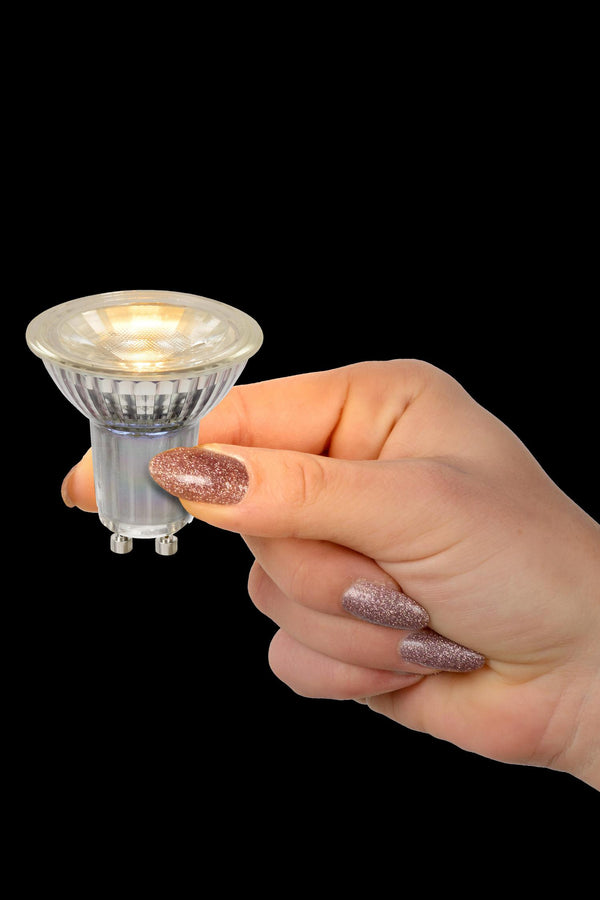 Lucide MR16 LED-lamp GU10 Ø 5 cm, 5 W, 2700 K, transparant
