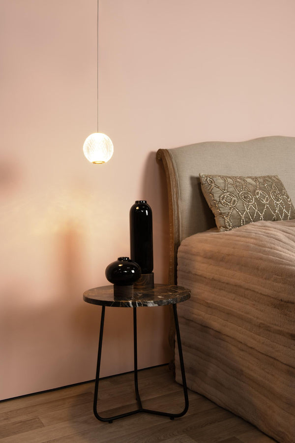 Lucide CINTRA LED-hanglamp Ø 14 cm, 5,7 W, transparant