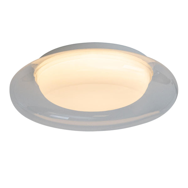 Lucide SKETES dimbare LED-plafondlamp Ø 35,2 cm, 18 W, 2700–5000 K, transparant