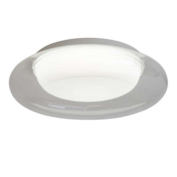 Lucide SKETES dimbare LED-plafondlamp Ø 35,2 cm, 18 W, 2700–5000 K, transparant