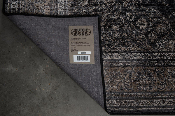 Vloerkleed Rugged 200x300 Donker