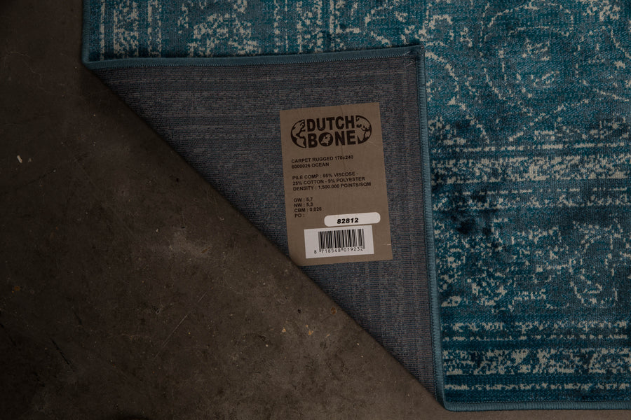 Vloerkleed Rugged 170x240 Ocean