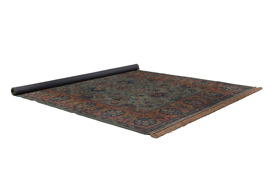 Vloerkleed Bid 170x240 Oud Groen