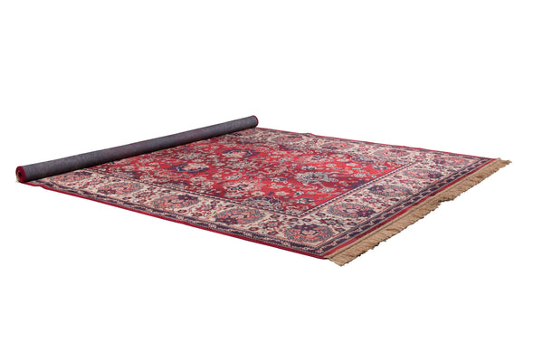 Vloerkleed Bid 200x300 Oud Rood
