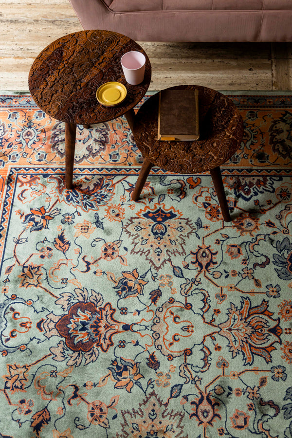 Vloerkleed Bid 200x300 Oud Groen