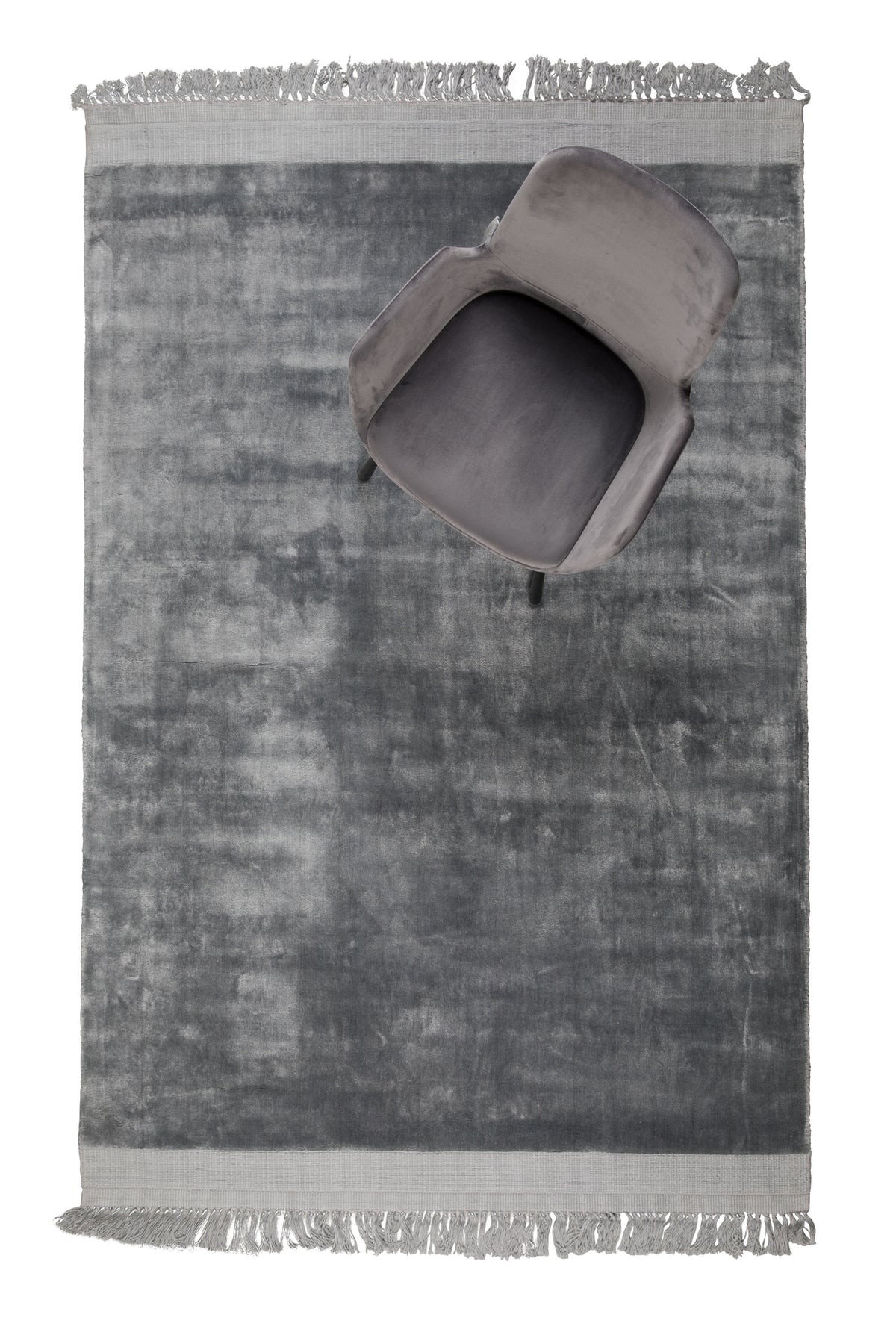Vloerkleed Blink 170x240 Zilver