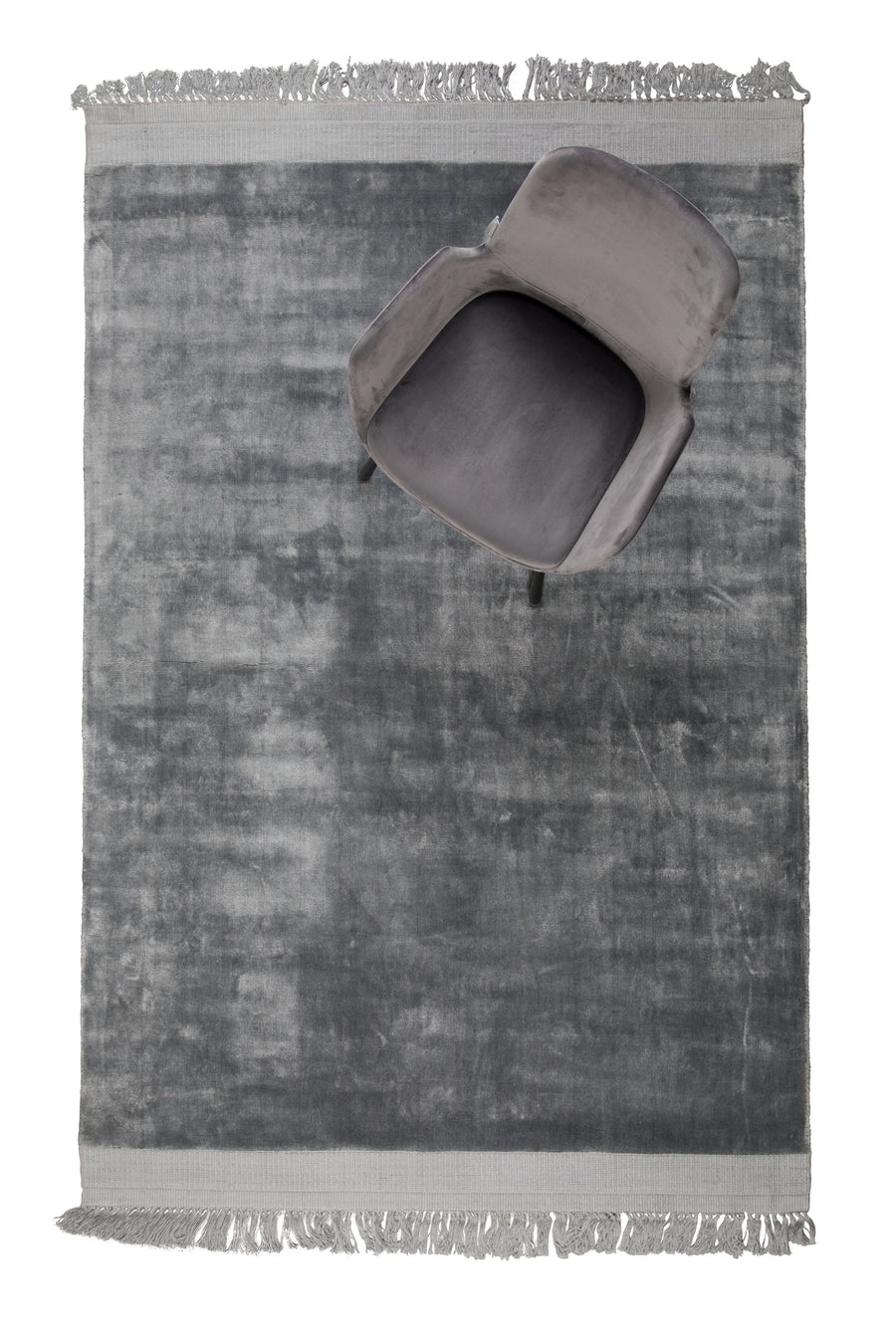 Vloerkleed Blink 170x240 Zilver