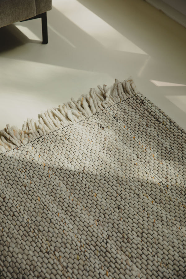 Vloerkleed Frills 170x240 Beige/Geel